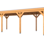 Douglas overkapping, 402 x 864 cm Verando, Origin